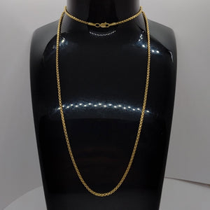 CADENA ORO 14 K 4,50 GRMS (SEMINUEVO)