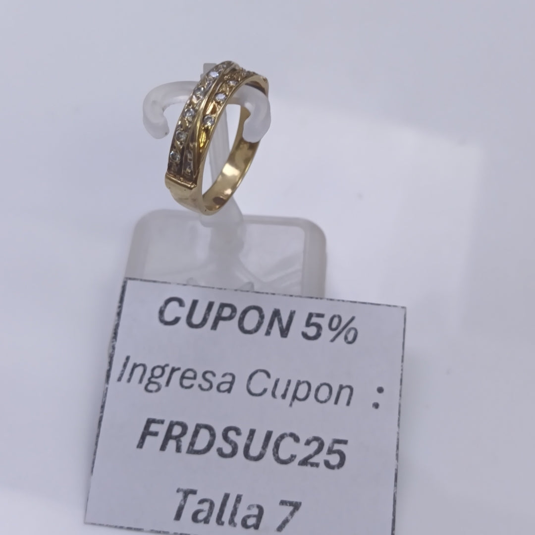 ANILLITO ORO 14 K 3.4 GRMS (SEMINUEVO)