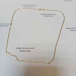 CADENA ORO 10 K 1.2 GRMS (SEMINUEVO)