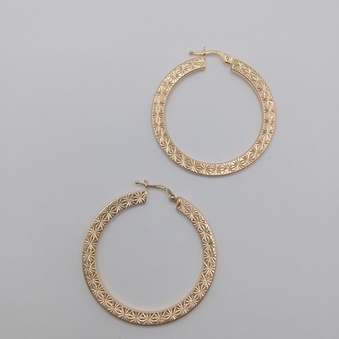 ARRACADAS PAR ORO 14 K 4,20 GRMS (SEMINUEVO)
