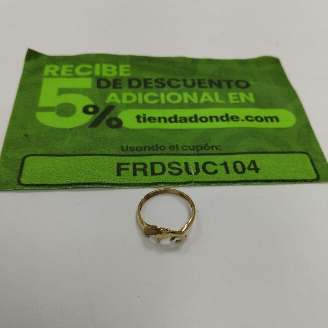 ANILLITO ORO 14 K 1.9 GRMS (SEMINUEVO)