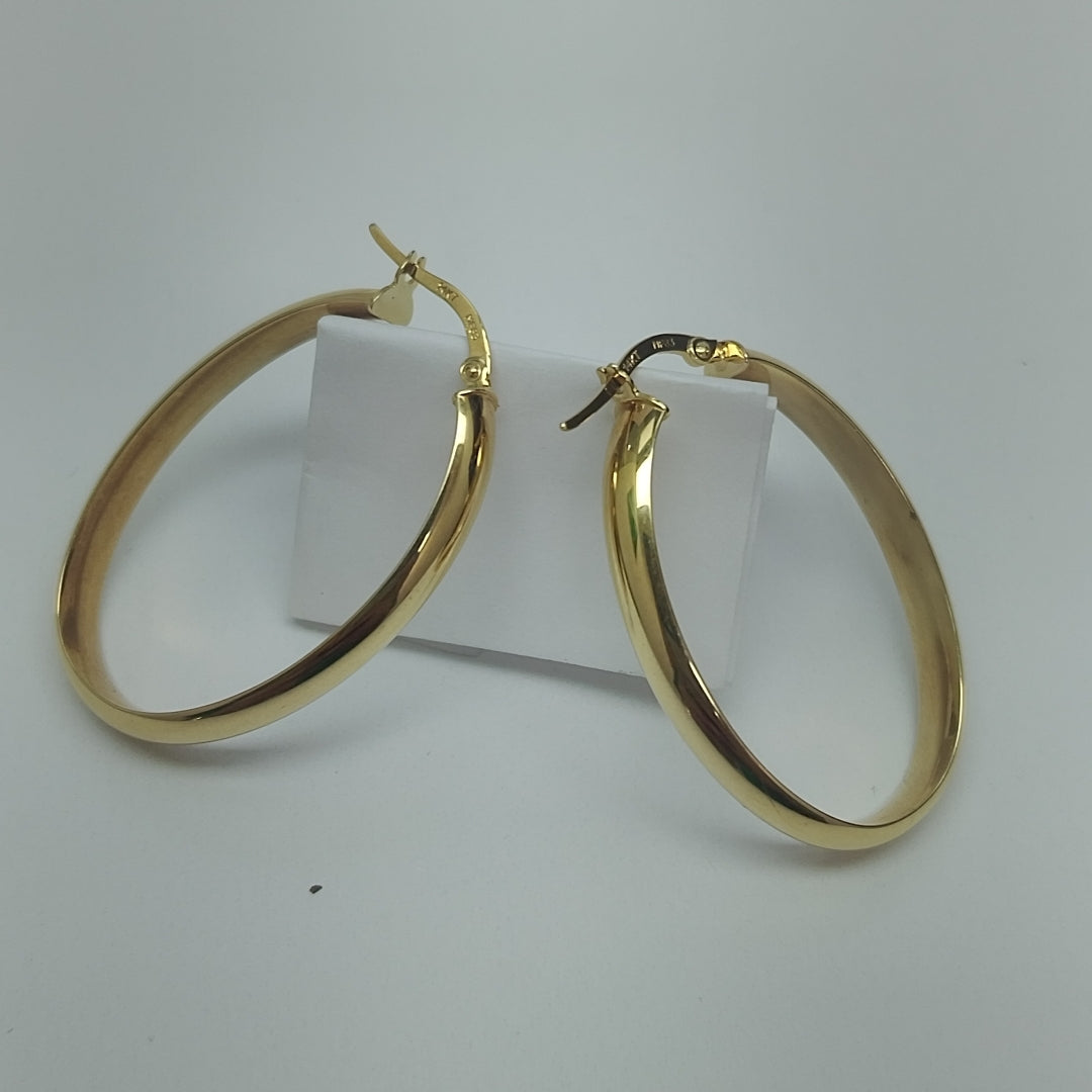 ARRACADAS PAR ORO 14 K 2.9 GRMS (SEMINUEVO)
