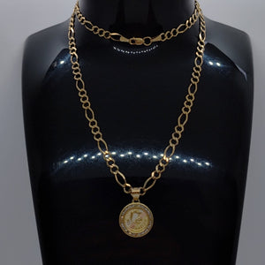 CADENA, DIJE ORO 10 K 7.4 GRMS (SEMINUEVO)