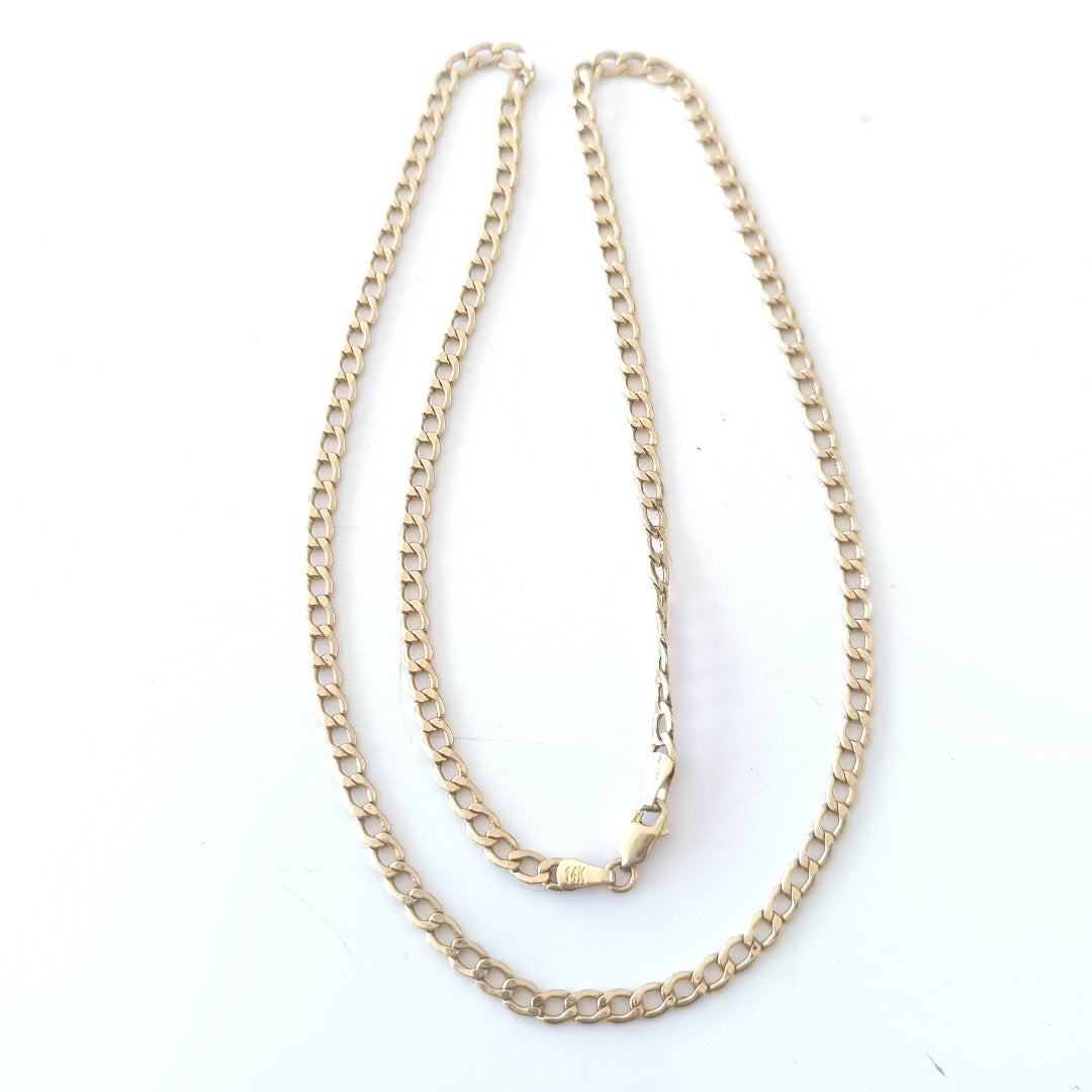 CADENA ORO 14 K 7.8 GRMS (SEMINUEVO)