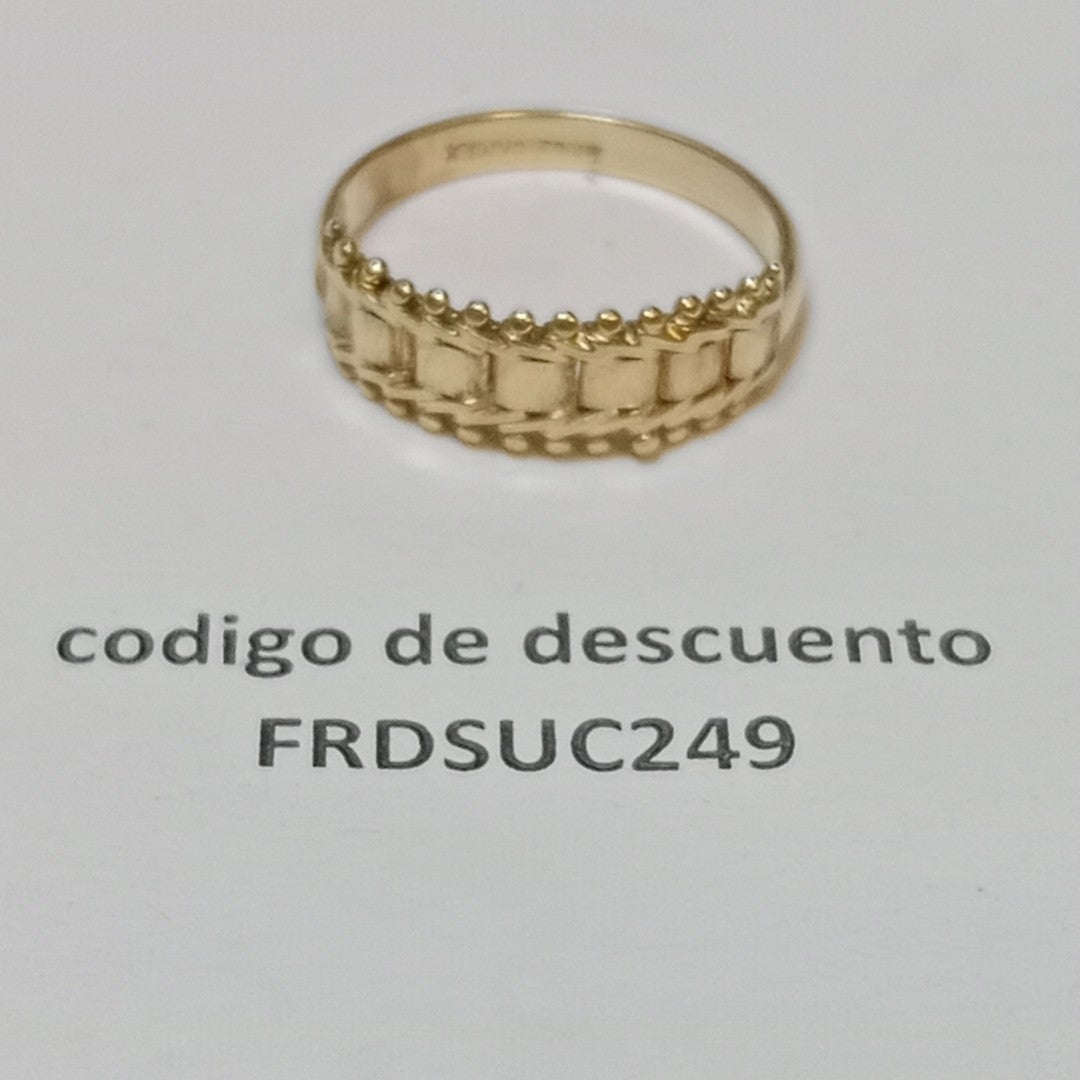 ANILLITO ORO 10 K 2,10 GRMS (SEMINUEVO)