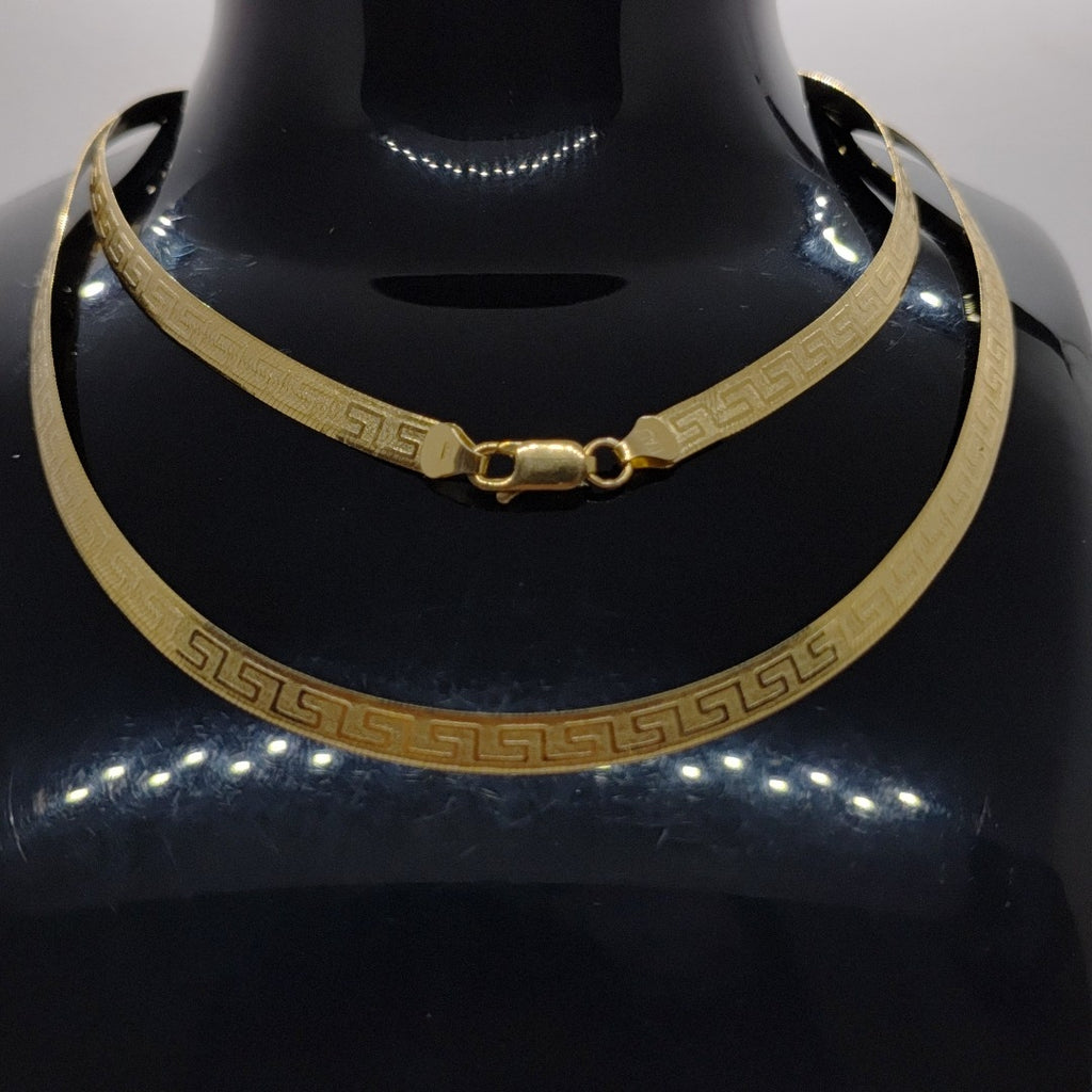 GARGANTILLA ORO 14 K 11.2 GRMS (SEMINUEVO)