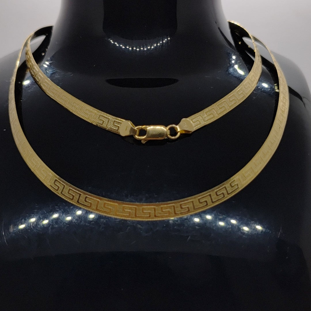 GARGANTILLA ORO 14 K 11.2 GRMS (SEMINUEVO)