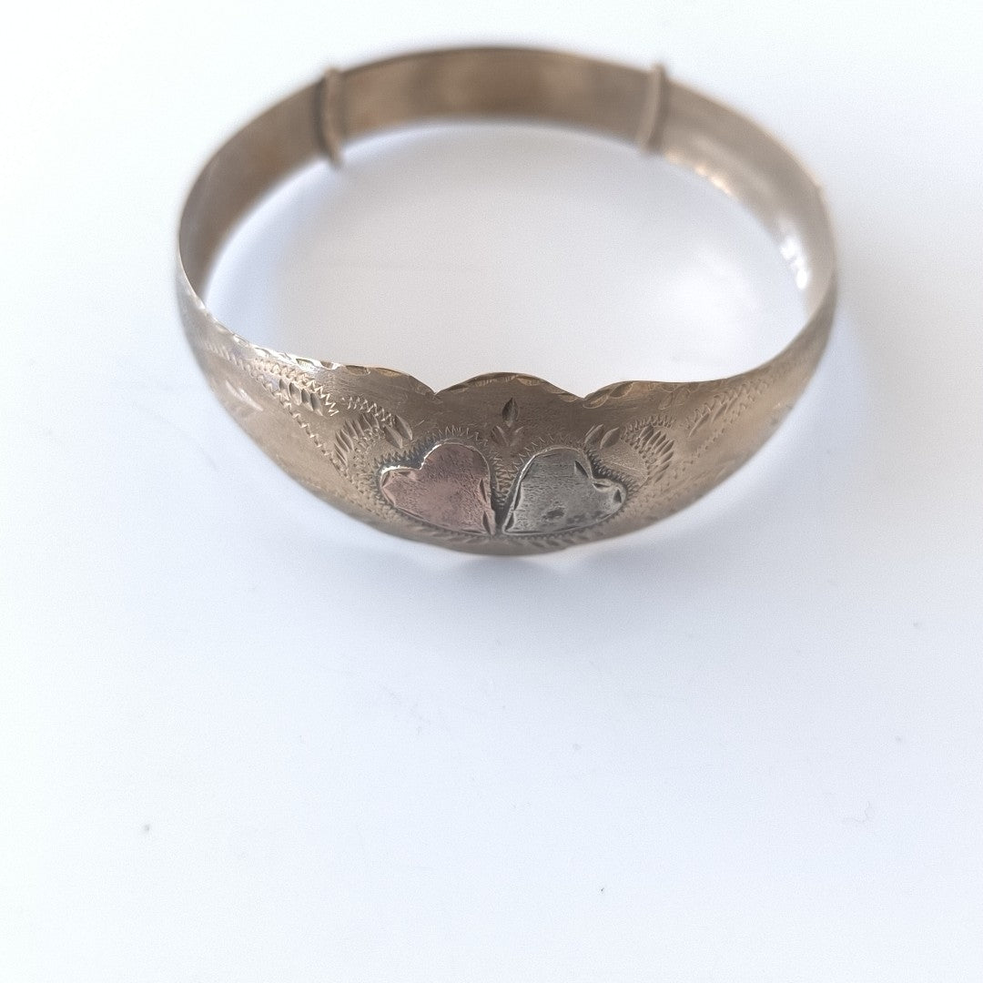 PULSERA RIGIDA ORO 8 K 9.2 GRMS (SEMINUEVO)