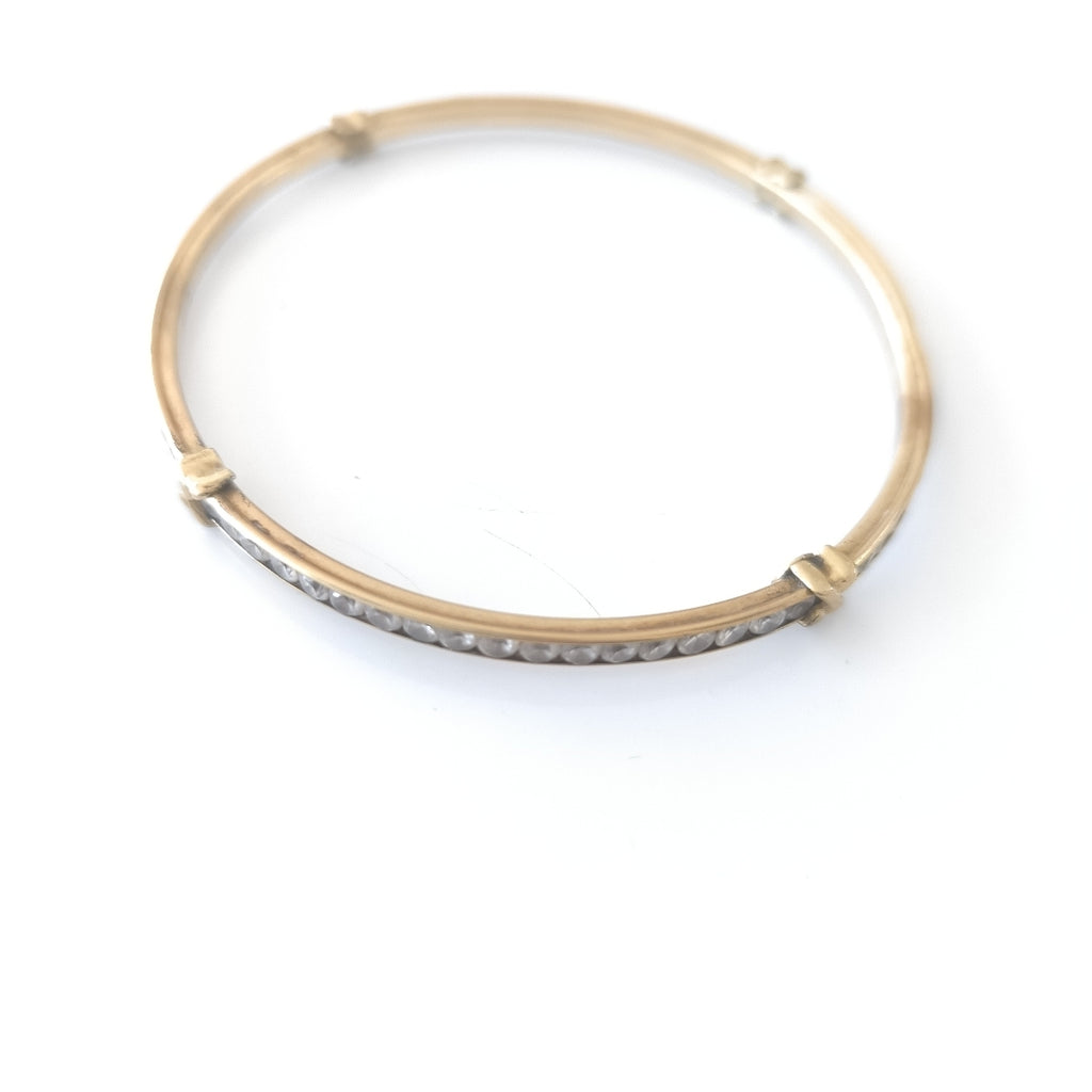 PULSERA RIGIDA ORO 10 K 8.5 GRMS (SEMINUEVO)
