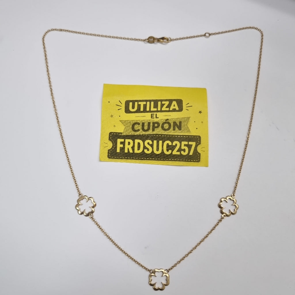 GARGANTILLA ORO 14 K 2.6 GRMS (SEMINUEVO)