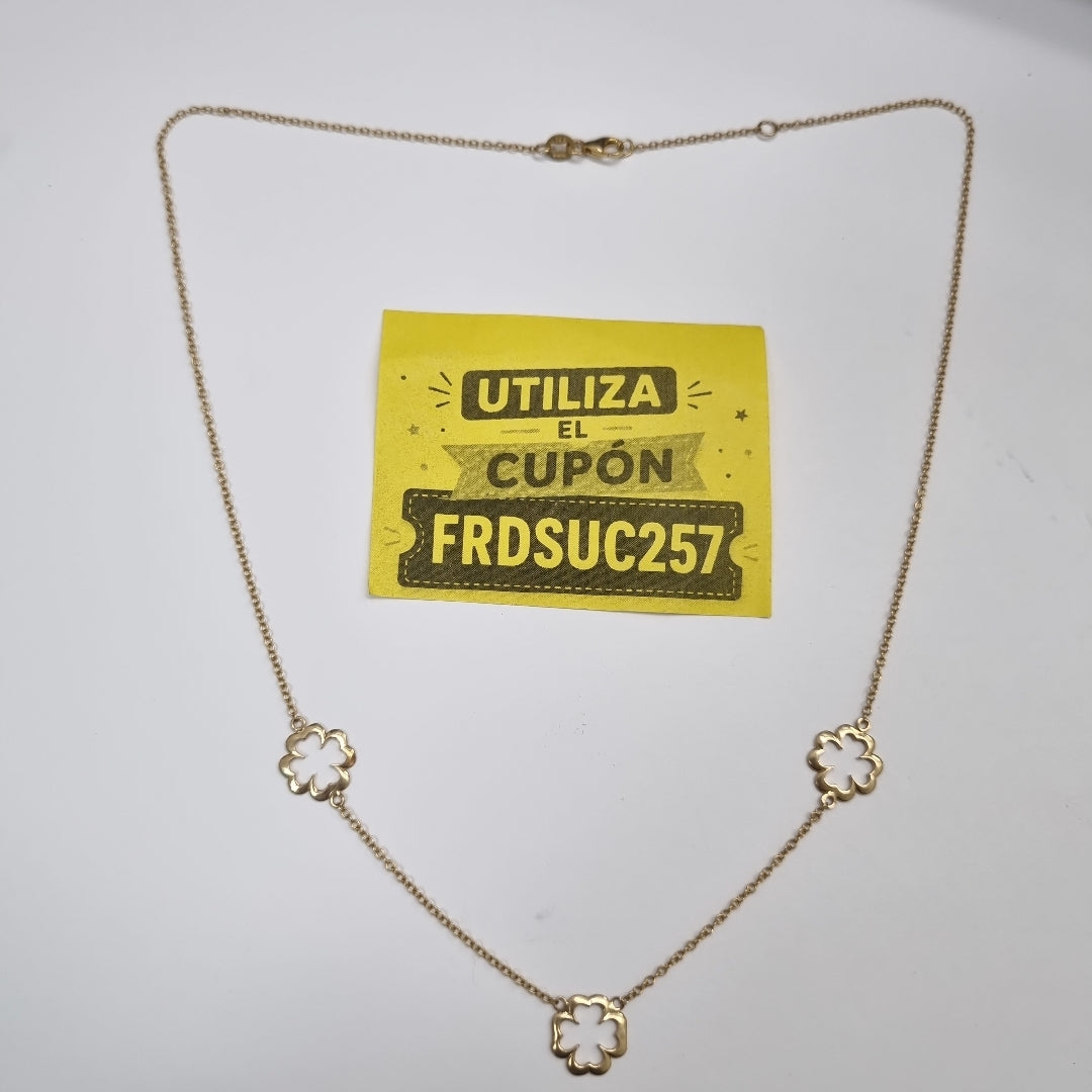 GARGANTILLA ORO 14 K 2.6 GRMS (SEMINUEVO)
