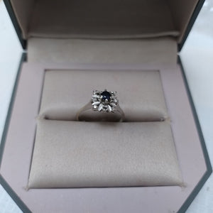 ANILLO ORO BLANCO 18 K 2,60 GRMS (SEMINUEVO)