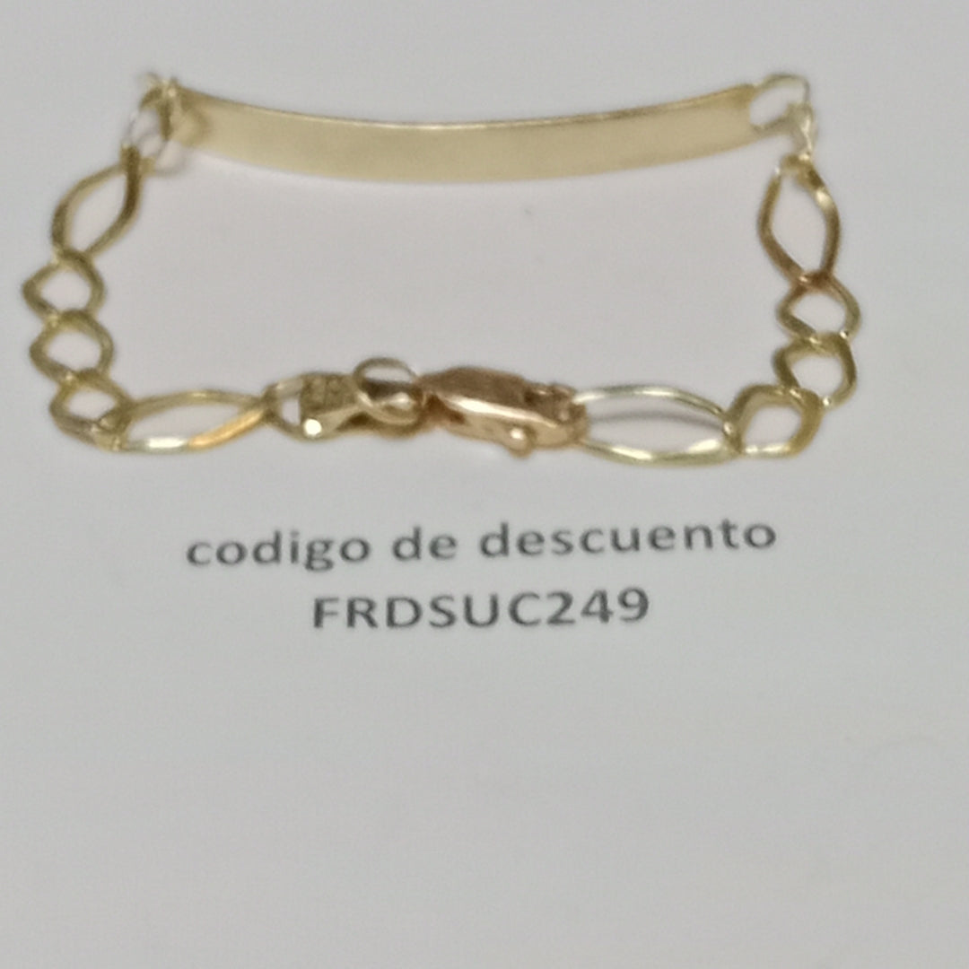 PULSERA ORO 10 K 3.5 GRMS (SEMINUEVO)