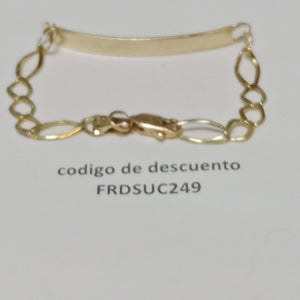 PULSERA ORO 10 K 3.5 GRMS (SEMINUEVO)