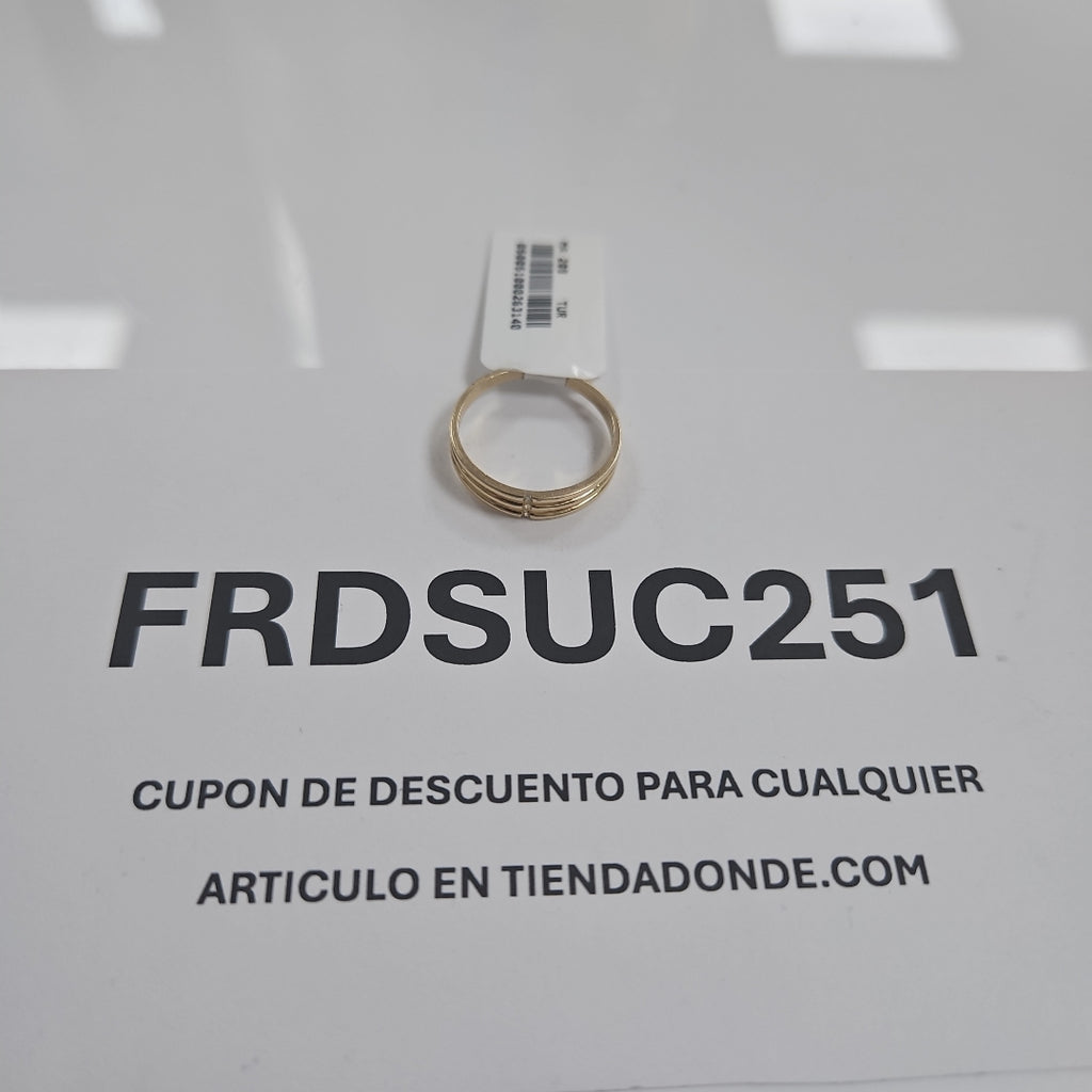 ANILLOS DAMA ORO 14K 1.7 (NUEVO)