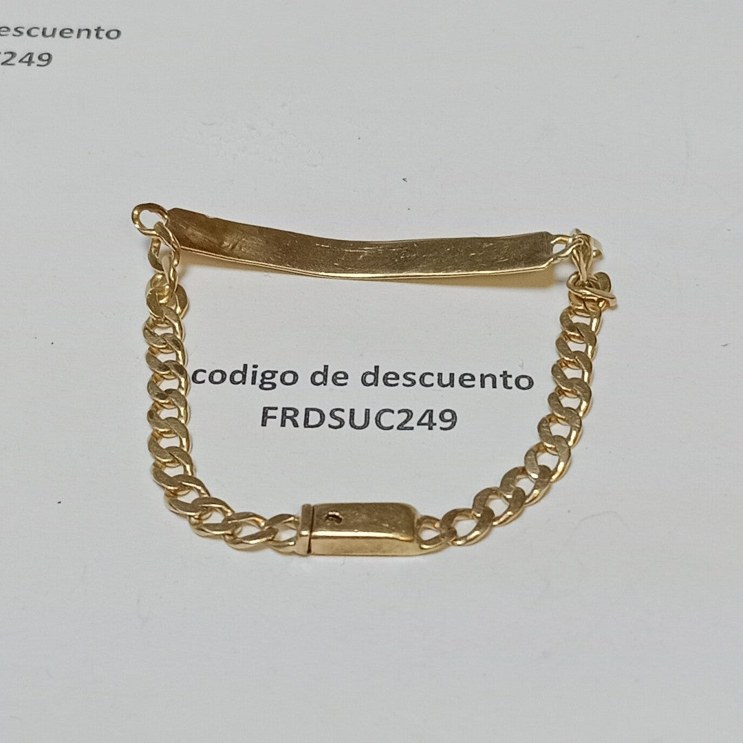 ESCLAVA ORO 10 K 4,60 GRMS (SEMINUEVO)