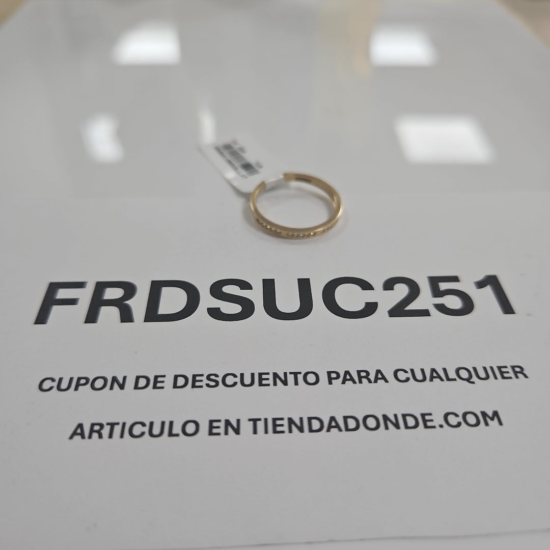 ANILLOS DAMA ORO 14K 1.6 (NUEVO)
