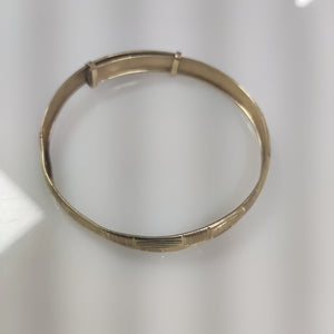 PULSERA RIGIDA ORO 8 K 5.8 GRMS (SEMINUEVO)