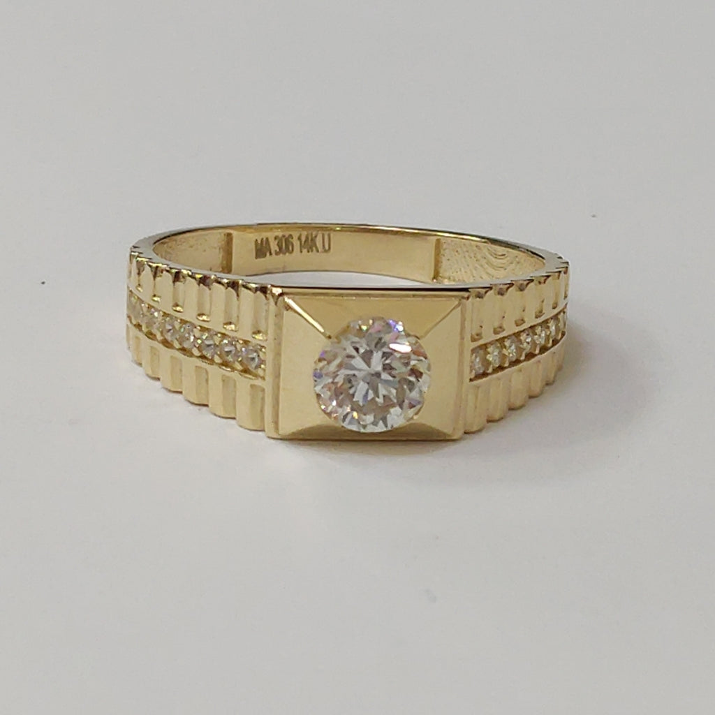 ANILLOS CABALLERO ORO 14K 4.9 (NUEVO)