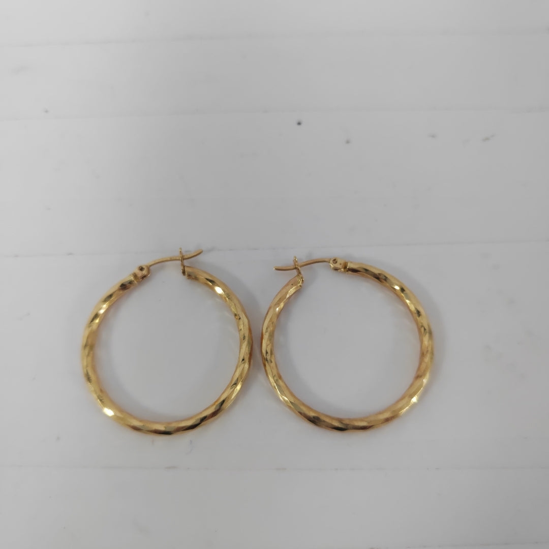 ARRACADAS PAR ORO 14 K 3.4 GRMS (SEMINUEVO)