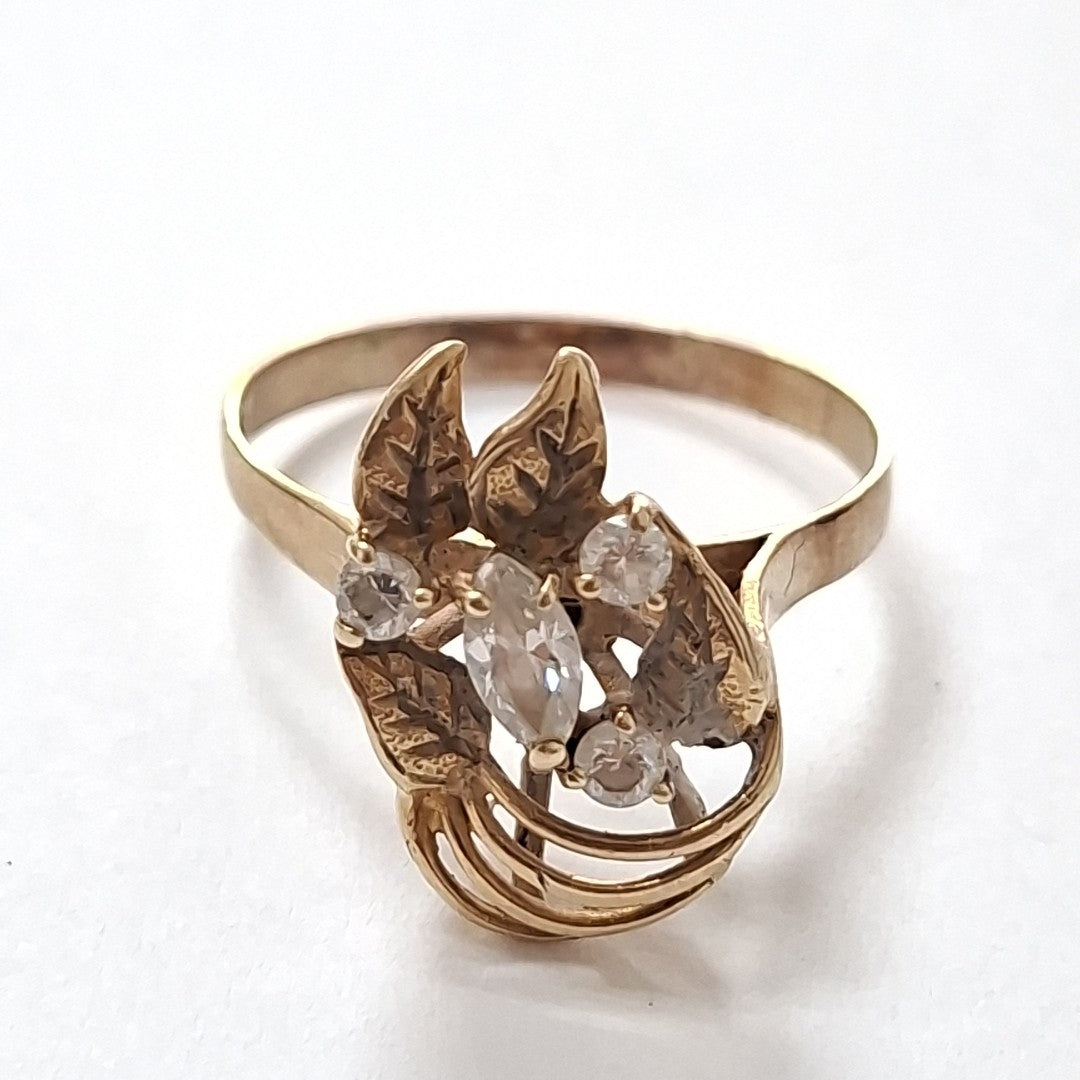 ANILLO ORO 10 K 3,20 GRMS (SEMINUEVO)