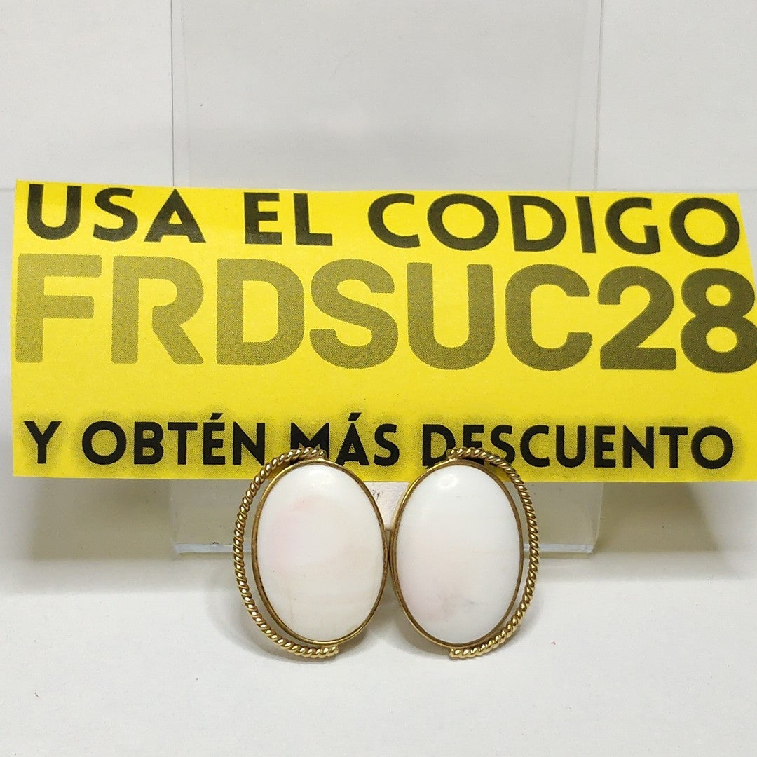 ARETES PAR ORO 14 K 11.8 GRMS (SEMINUEVO)