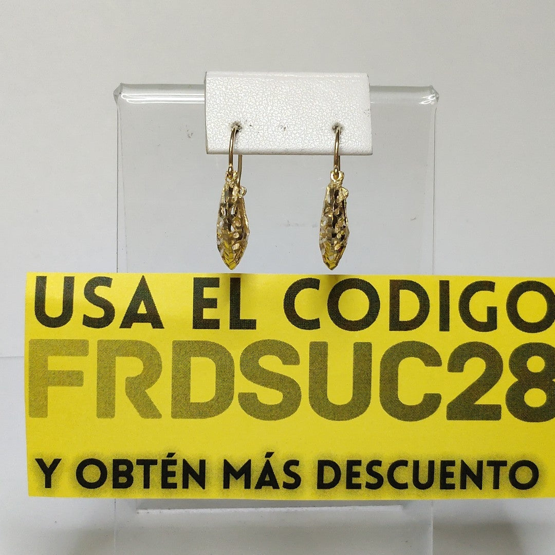 ARRACADAS PAR ORO 10 K 2,40 GRMS (SEMINUEVO)
