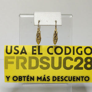 ARRACADAS PAR ORO 10 K 2,40 GRMS (SEMINUEVO)
