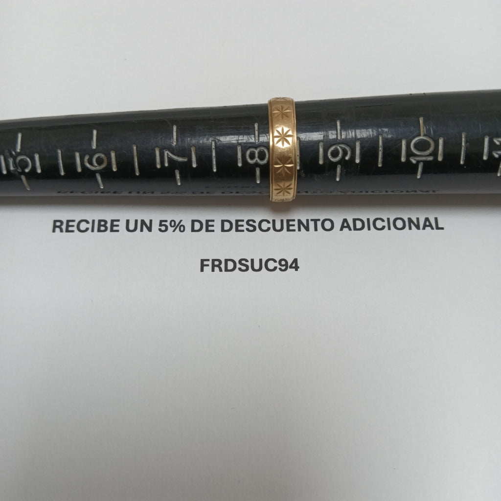 ARGOLLA ORO 8 K 1.6 GRMS (SEMINUEVO)