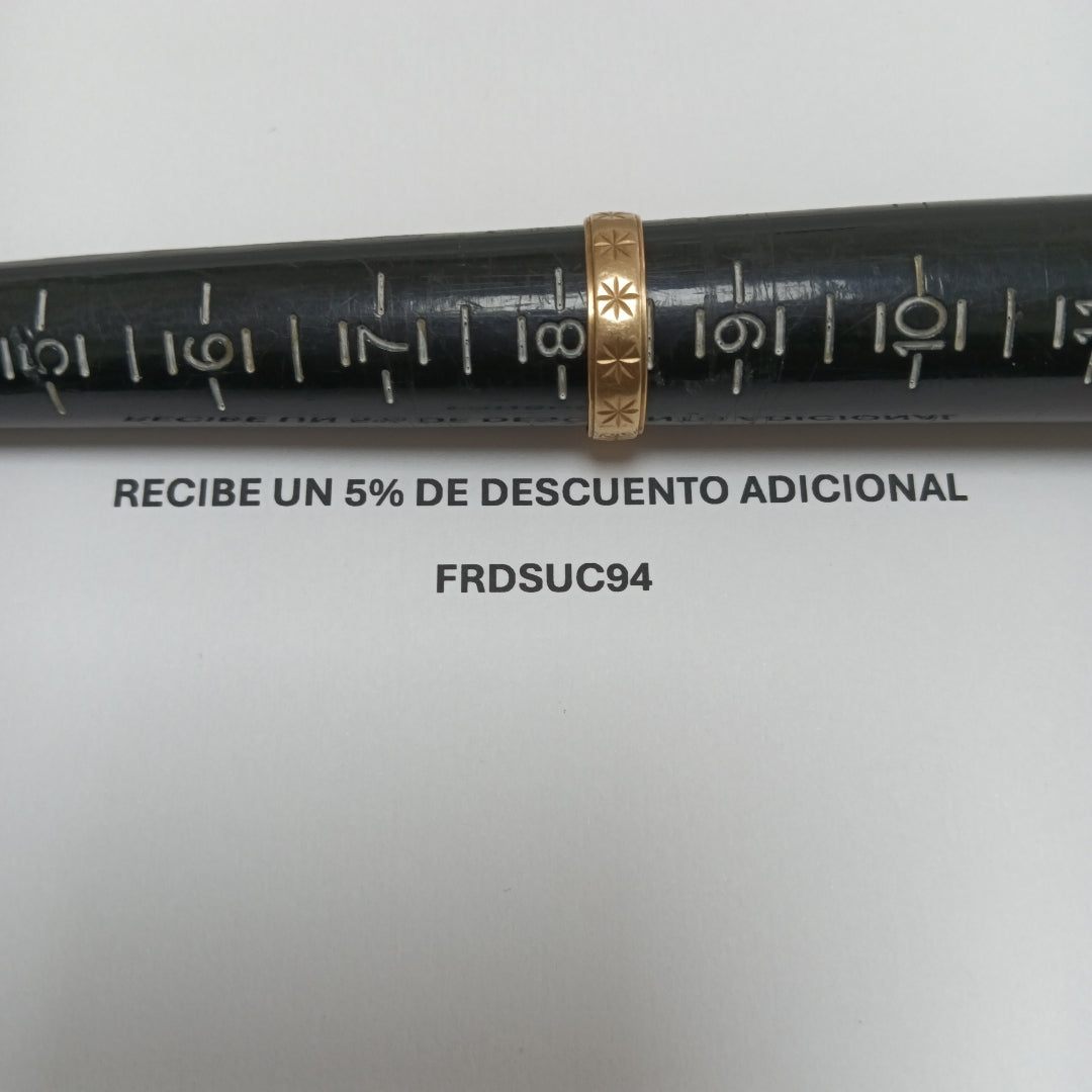 ARGOLLA ORO 8 K 1.6 GRMS (SEMINUEVO)