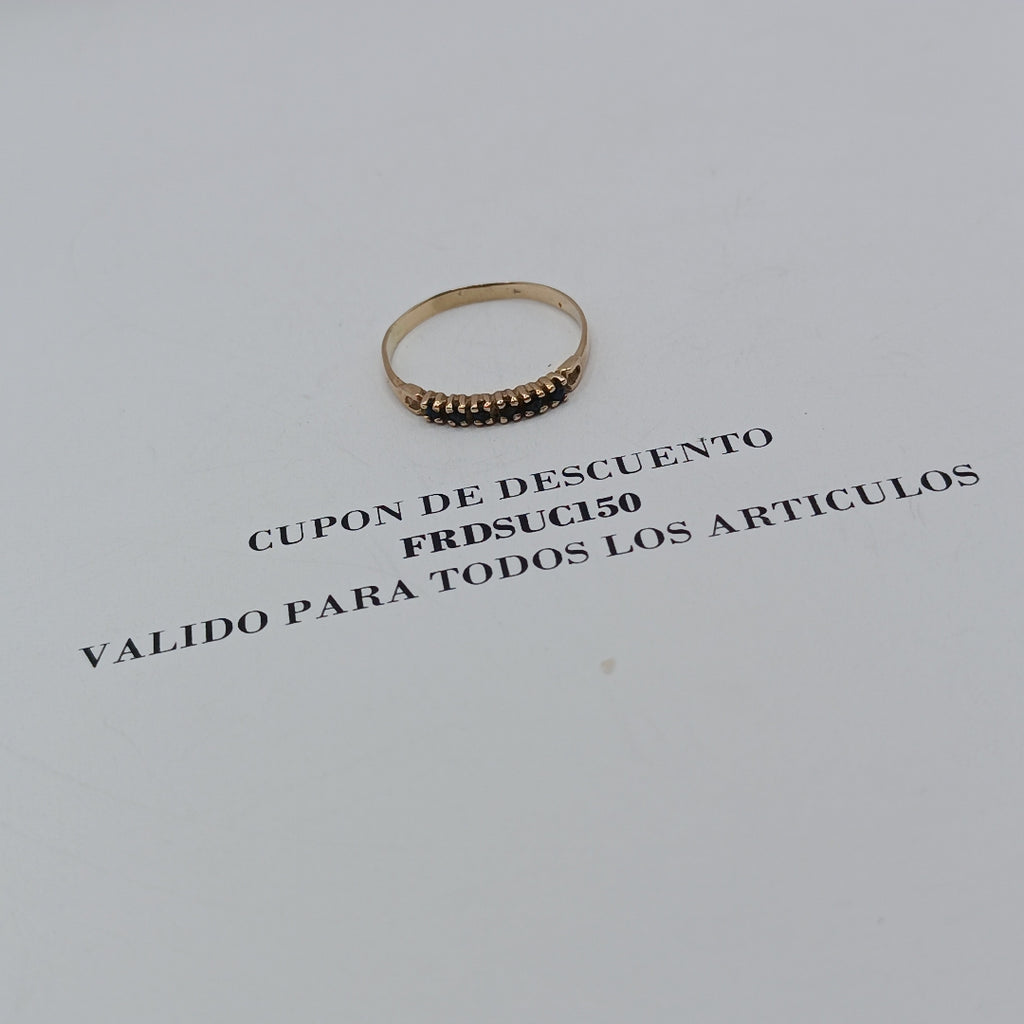ANILLITO ORO 10 K 1.3 GRMS (SEMINUEVO)