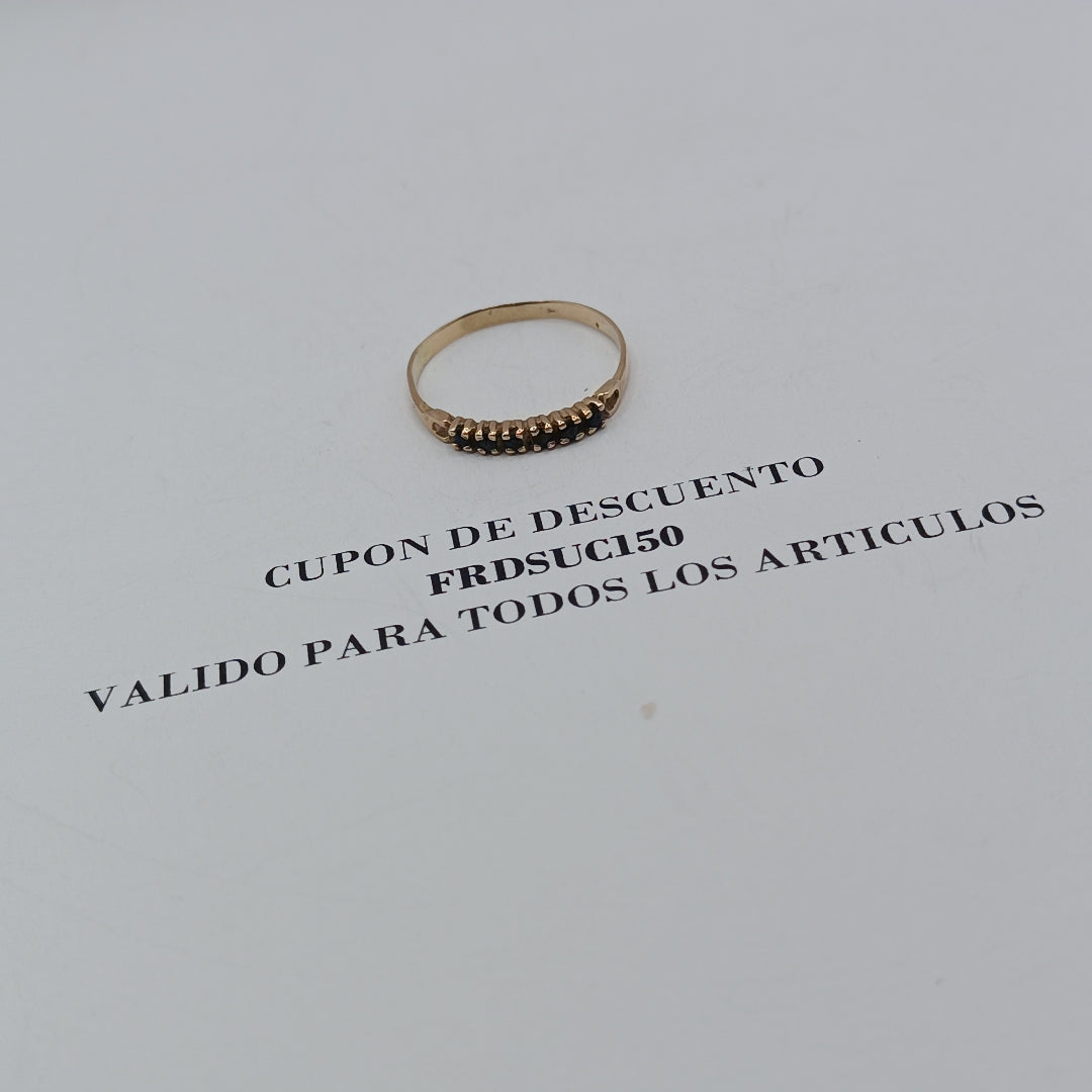 ANILLITO ORO 10 K 1.3 GRMS (SEMINUEVO)