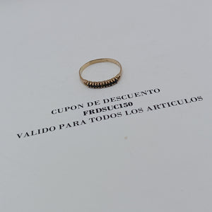 ANILLITO ORO 10 K 1.3 GRMS (SEMINUEVO)