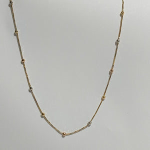 GARGANTILLA ORO, ORO COMBINADO 10 K 1 GRMS (SEMINUEVO)
