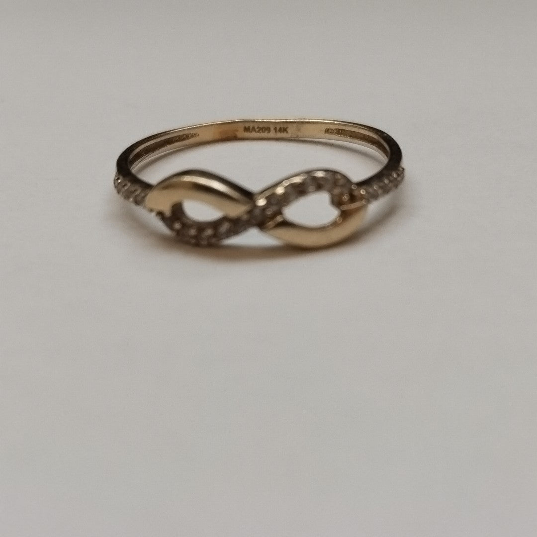 ANILLITO ORO 14 K 1.2 GRMS (SEMINUEVO)