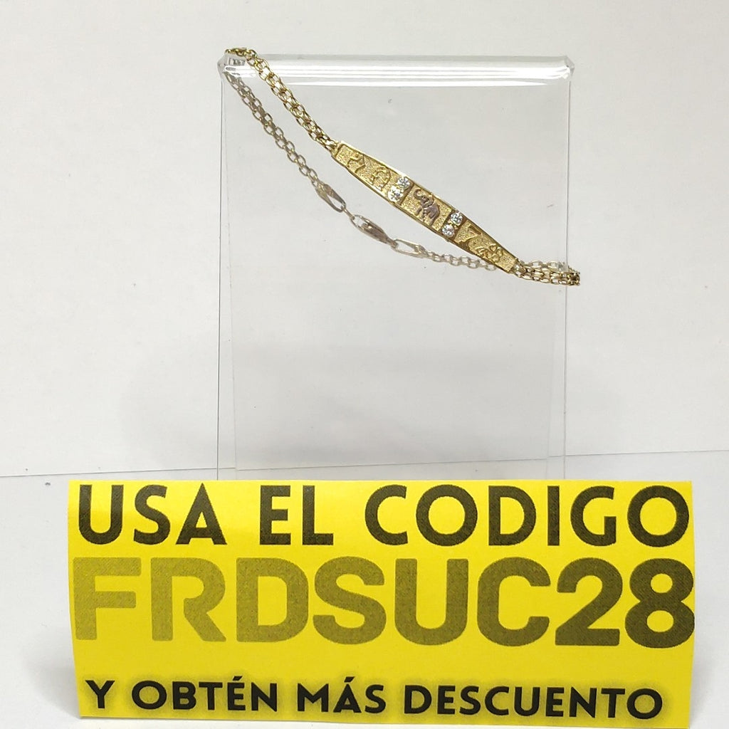 ESCLAVA ORO 10 K 3.1 GRMS (SEMINUEVO)