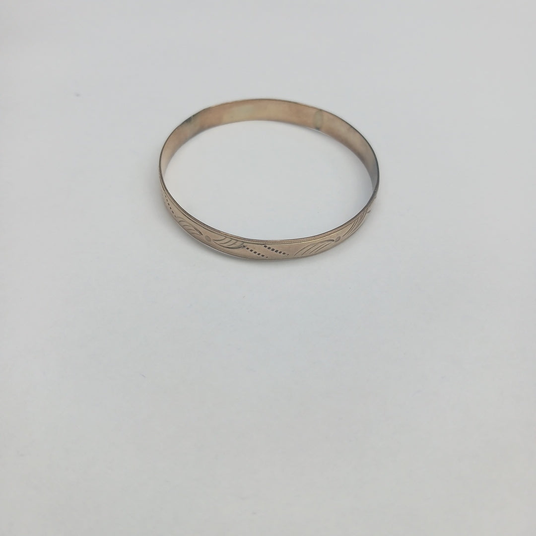 PULSERA RIGIDA ORO 14 K 4,10 GRMS (SEMINUEVO)