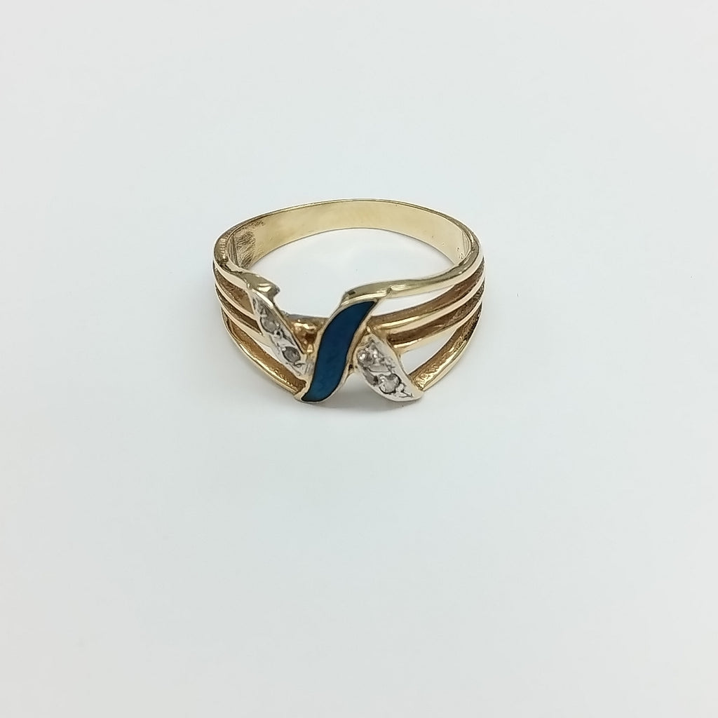 ANILLO ORO 10 K 4.2 GRMS (SEMINUEVO)