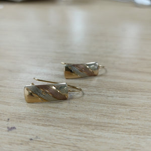 ARETES PAR ORO 10 K 1.3 GRMS (SEMINUEVO)