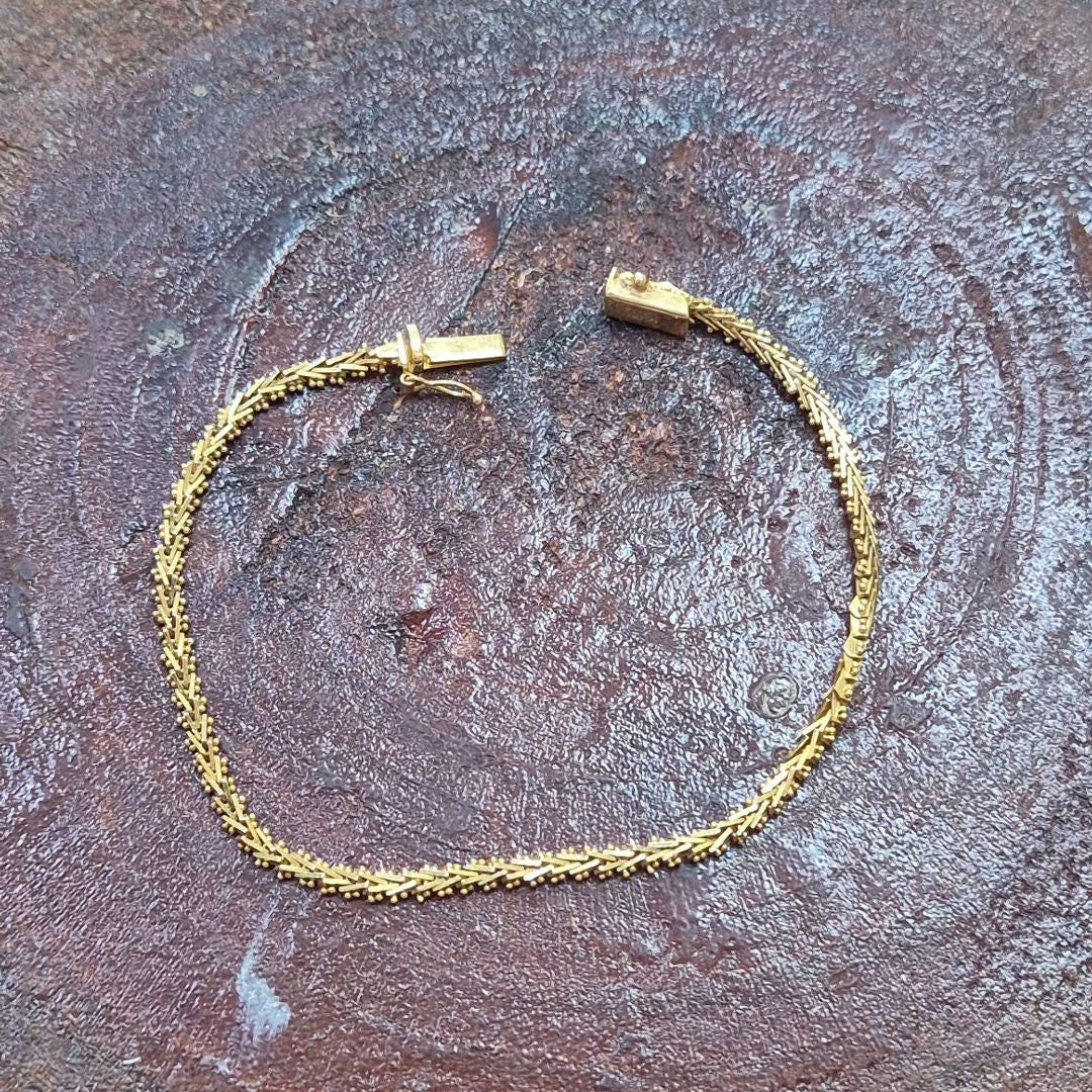 PULSERA ORO 18 K 5,80 GRMS (SEMINUEVO)