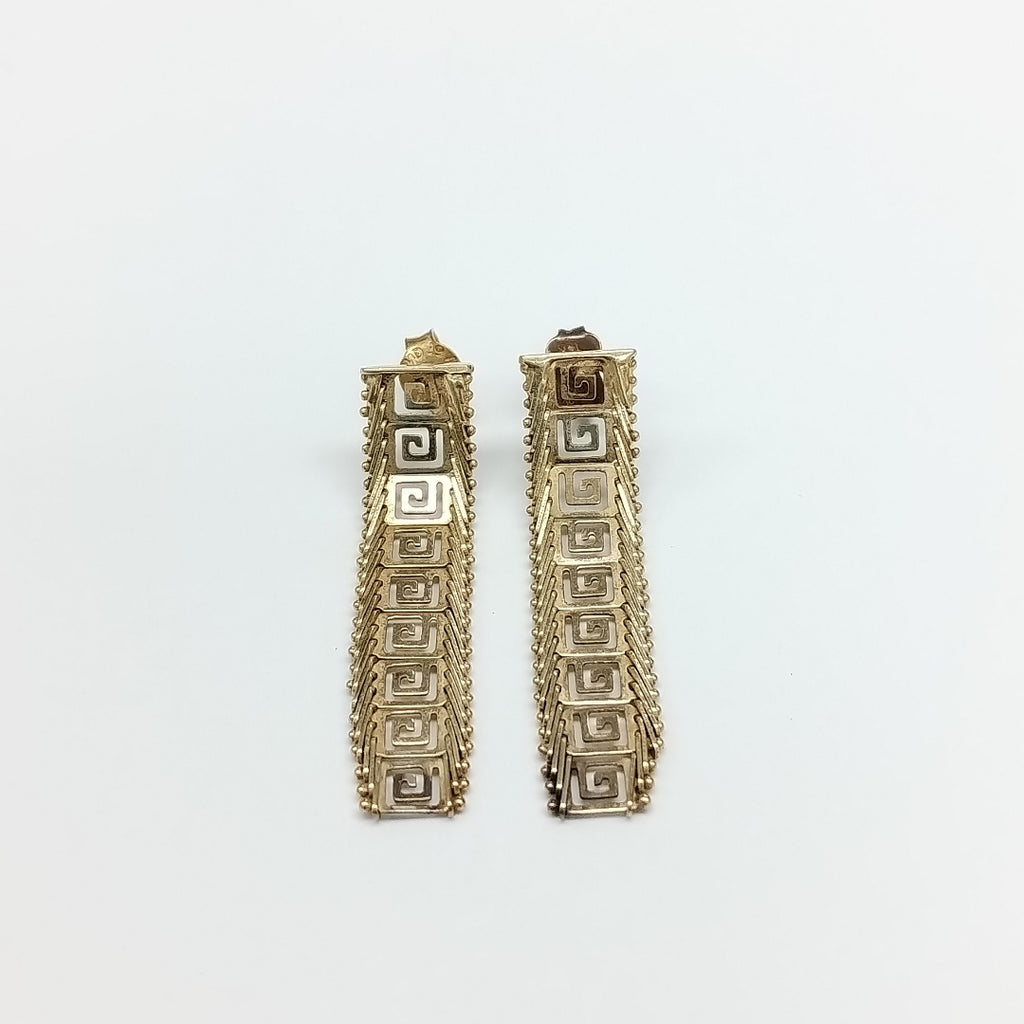 BROQUELES PAR ORO 14 K 3,00 GRMS (SEMINUEVO)