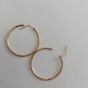 ARRACADAS PAR ORO 14 K 2,30 GRMS (SEMINUEVO)