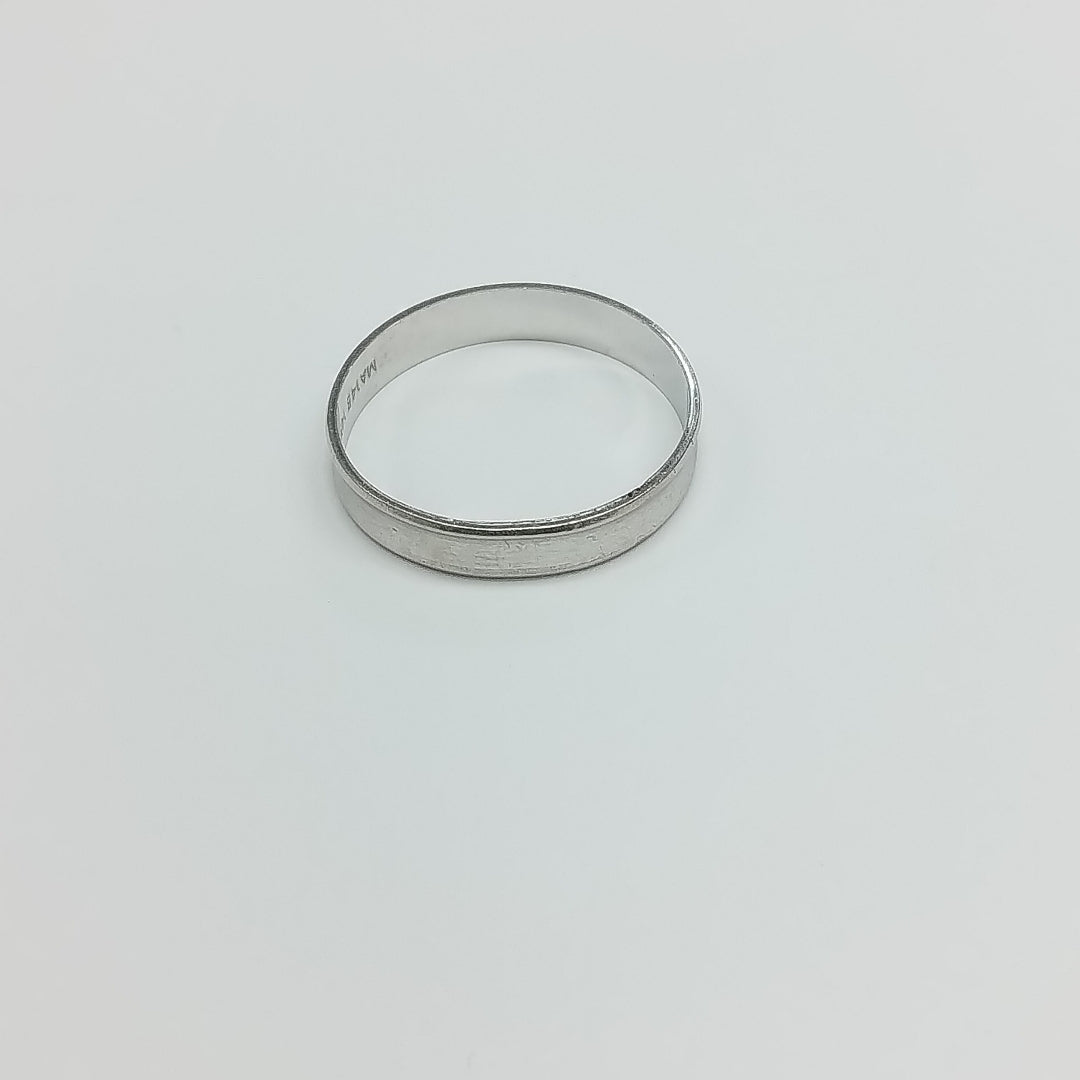 ANILLITO ORO, ORO BLANCO 14 K 1.8 GRMS (SEMINUEVO)