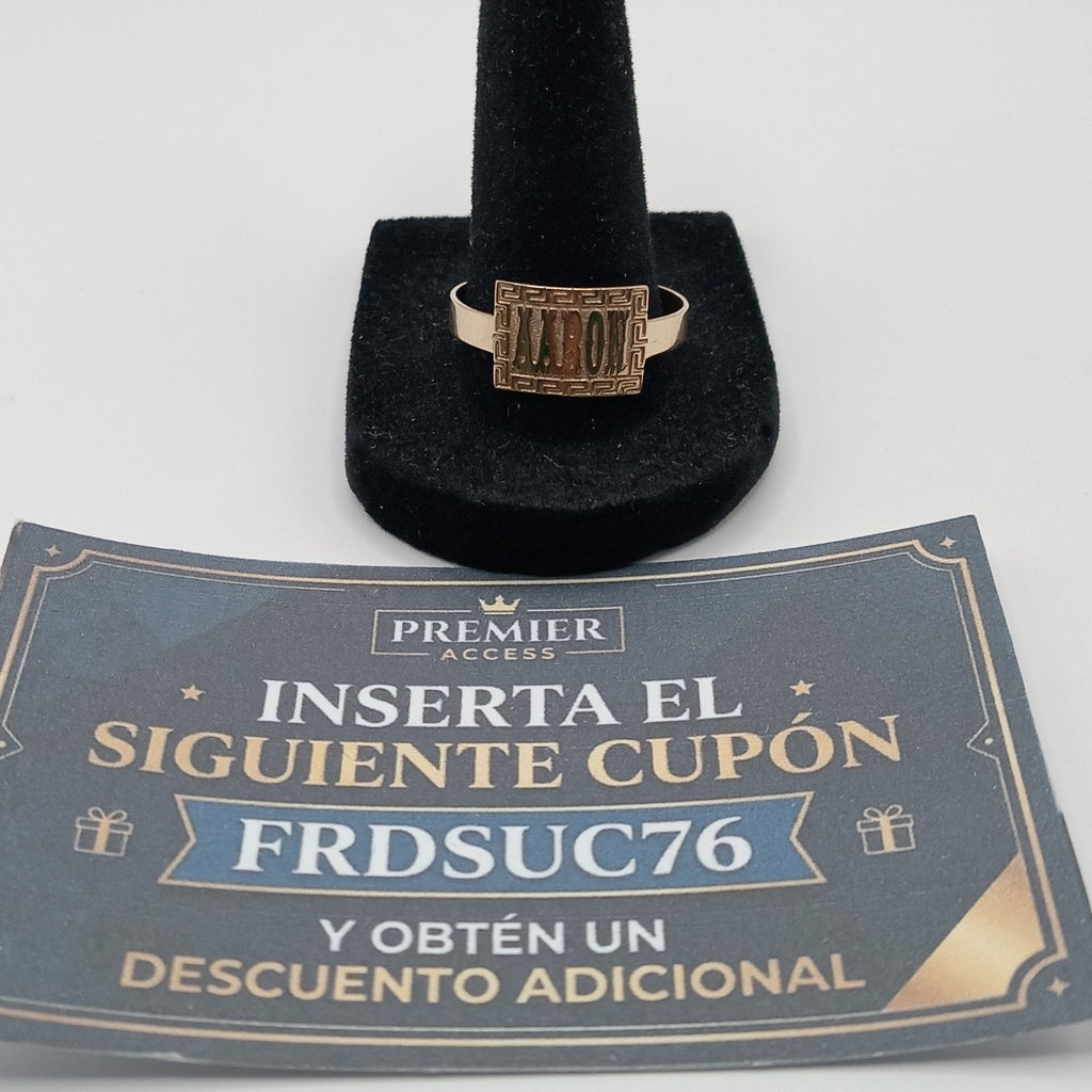 ANILLO ORO 10 K 2,00 GRMS (SEMINUEVO)