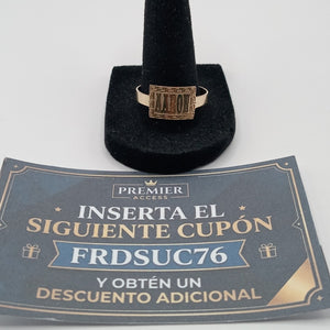 ANILLO ORO 10 K 2,00 GRMS (SEMINUEVO)