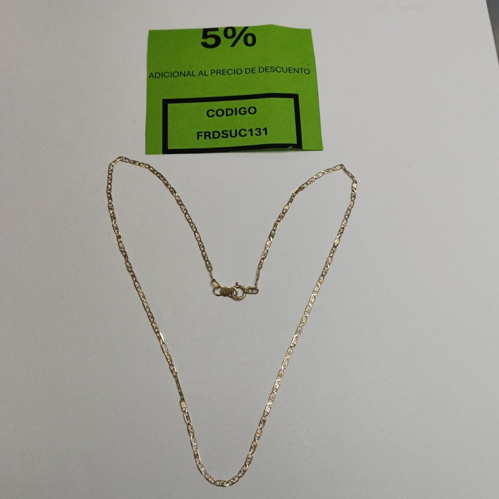 CADENA ORO 10 K 1.4 GRMS (SEMINUEVO)