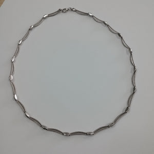 COLLAR ORO BLANCO 10 K 15,80 GRMS (SEMINUEVO)