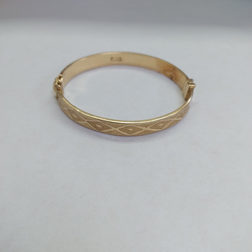 PULSERA RIGIDA ORO 14 K 11.8 GRMS (SEMINUEVO)