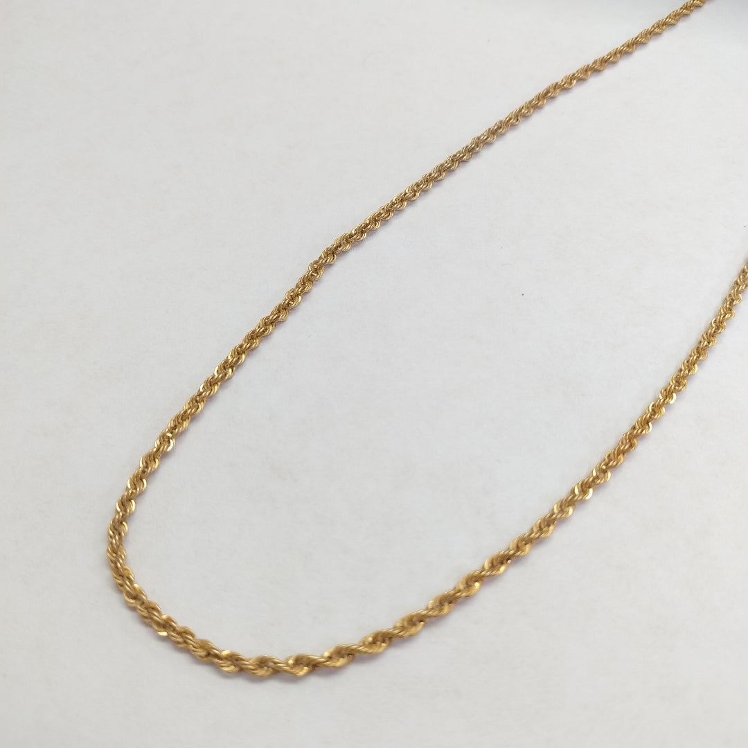 CADENA ORO 10 K 3.5 GRMS (SEMINUEVO)