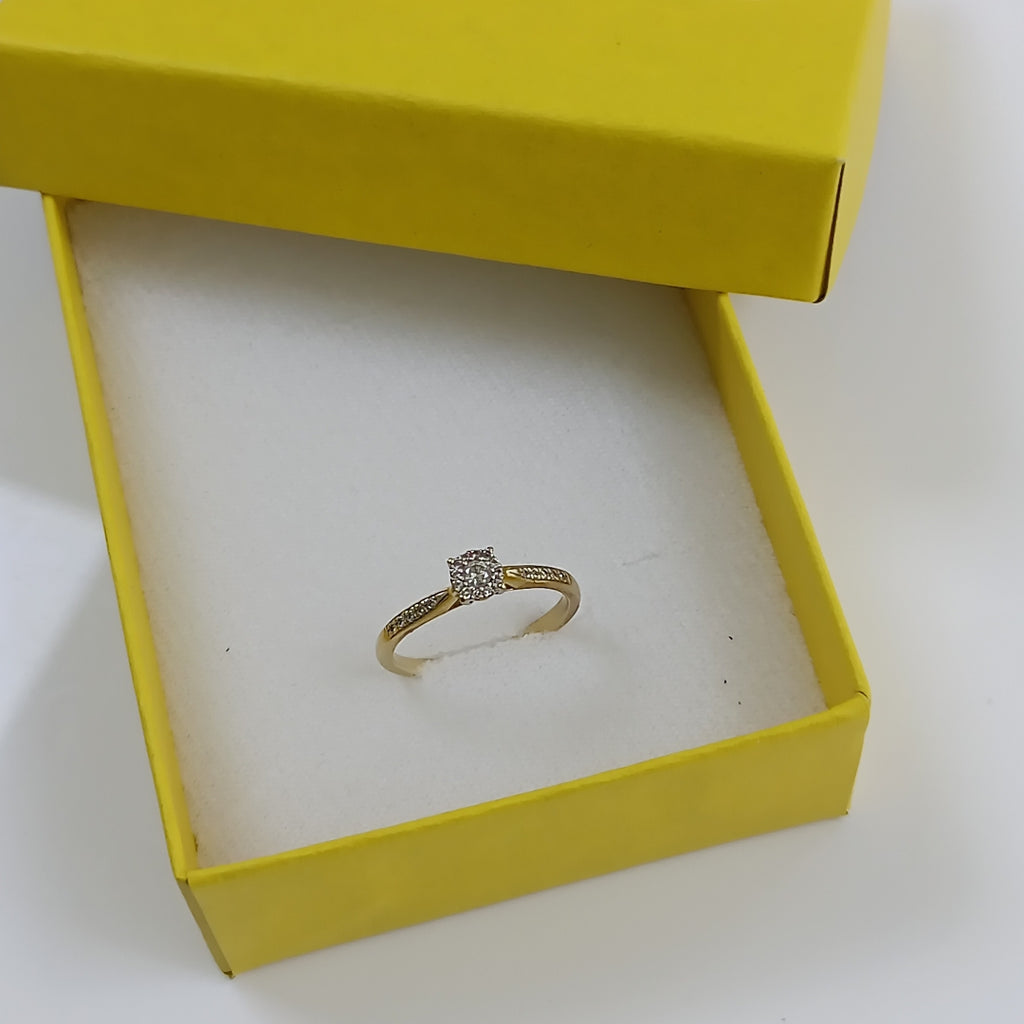 SOLITARIO ORO 14 K 1,80 GRMS (SEMINUEVO)